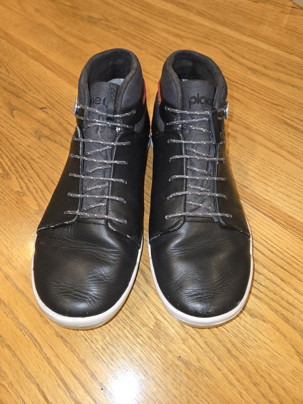 Plae ABRA WP Waterproof Leather High-Top Sneakers Black Men’s US 8.5 M EU 41